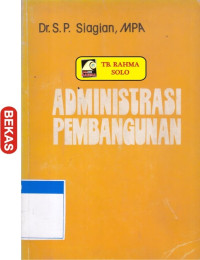 Administrasi Pembangunan