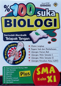 Image of 100% Suka Buku Biologi SMA Kelas XI