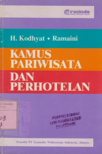 Image of Kamus Pariwisata Dan Perhotelan