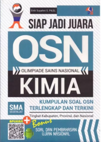 Image of Siap Jadi Juara OSN: Olimpiade Sains Nasional KIMIA