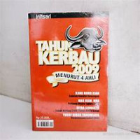Image of TAHUN KERBAU 2009 MENURUT PARA AHLI