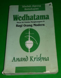 Image of Wedhatama: Karya Sri Paduka Mangkunegoro IV Bagi Orang Modern