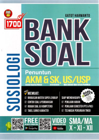 Image of 1700 plus bank soal sosiologi SMA/MA